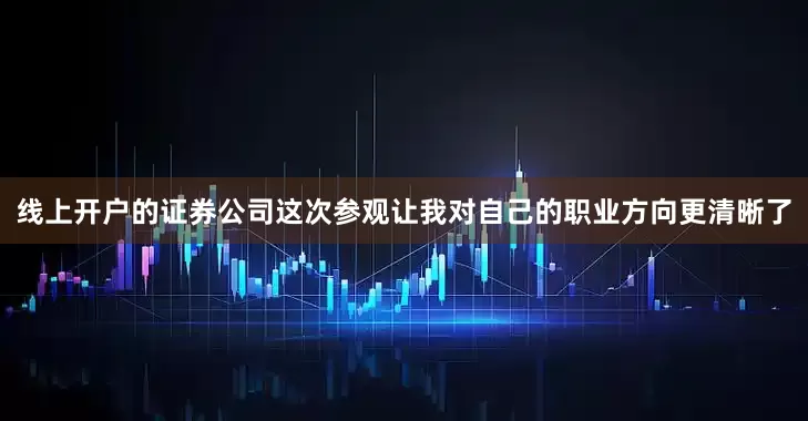 线上开户的证券公司这次参观让我对自己的职业方向更清晰了