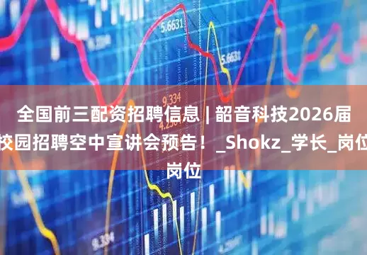 全国前三配资招聘信息 | 韶音科技2026届校园招聘空中宣讲会预告！_Shokz_学长_岗位