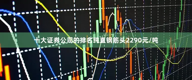 十大证券公司的排名纯直钢筋头2290元/吨