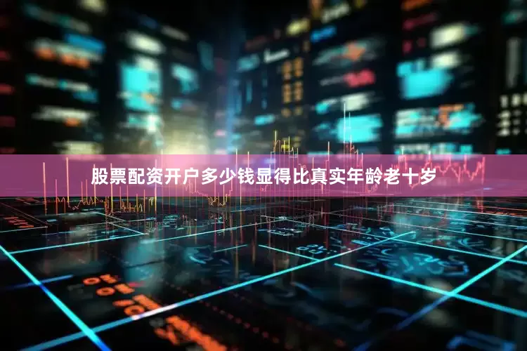 股票配资开户多少钱显得比真实年龄老十岁